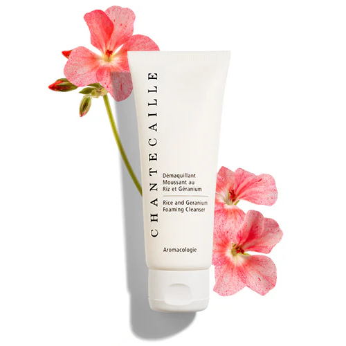 Chantecaille rice and geranium foaming face wash gentle cleanser